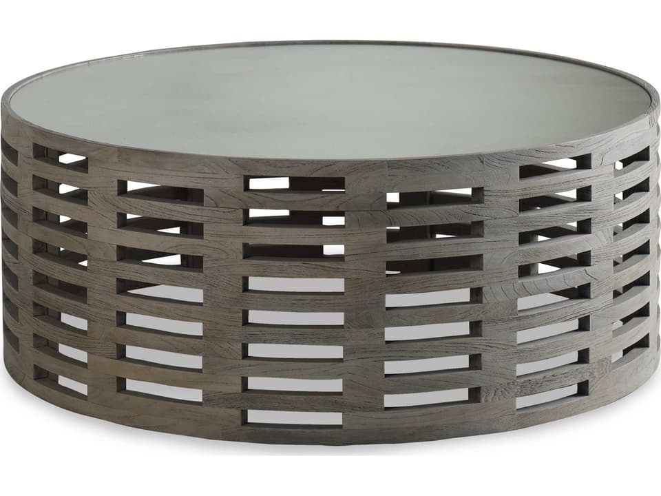 Palmer Round Driftwood Coffee Table