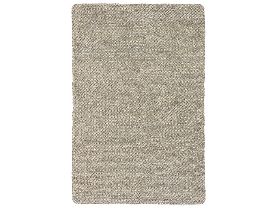 Anni Hand Woven New Zealand Wool Area Rug in Taupe