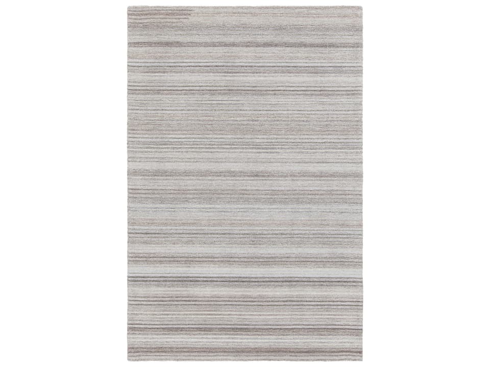 Anya Collection Hand-Tufted Wool Area Rug with Abstract Striped Pattern