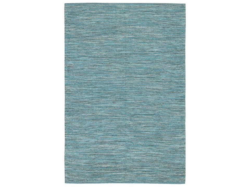 India IND-14 Hand-Woven Cotton Contemporary Area Rug