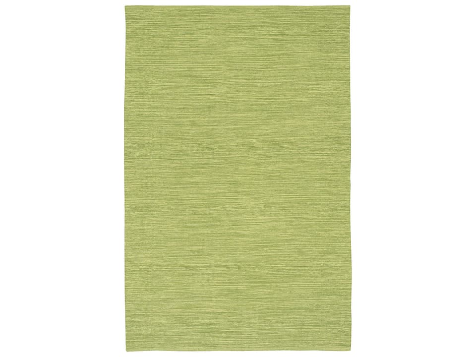 India IND-6 Hand-Woven Area Rug in Cotton and Linen