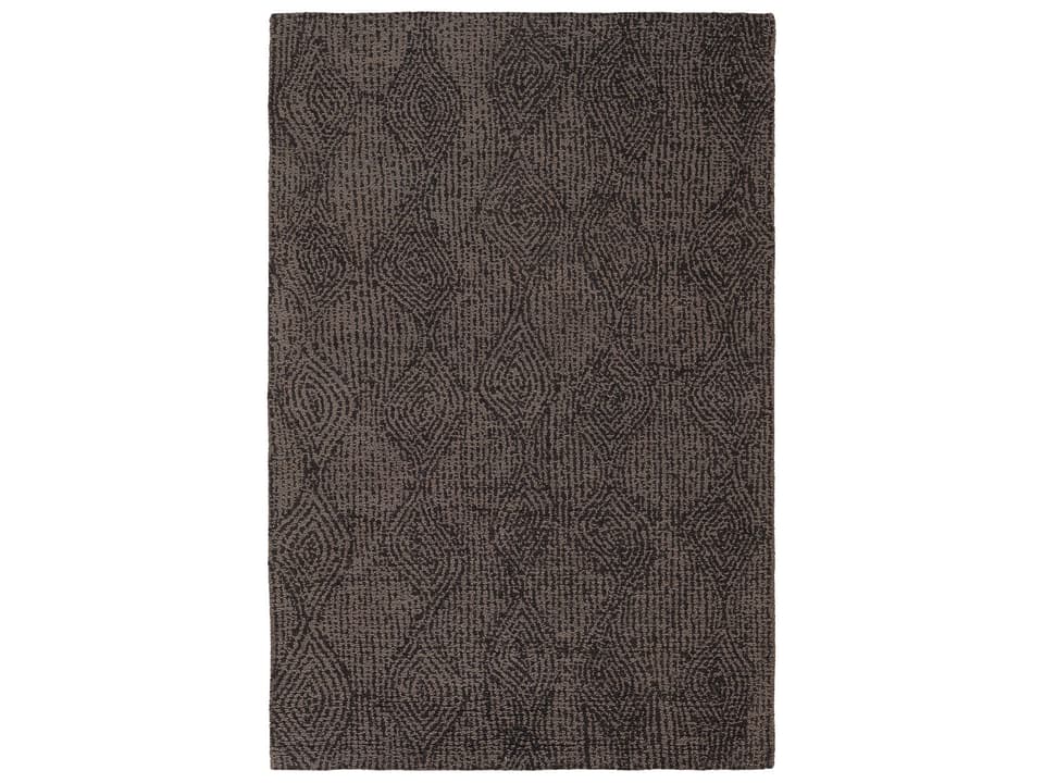 Navyan NAV-5004 Hand Tufted Wool Area Rug in Taupe Brown