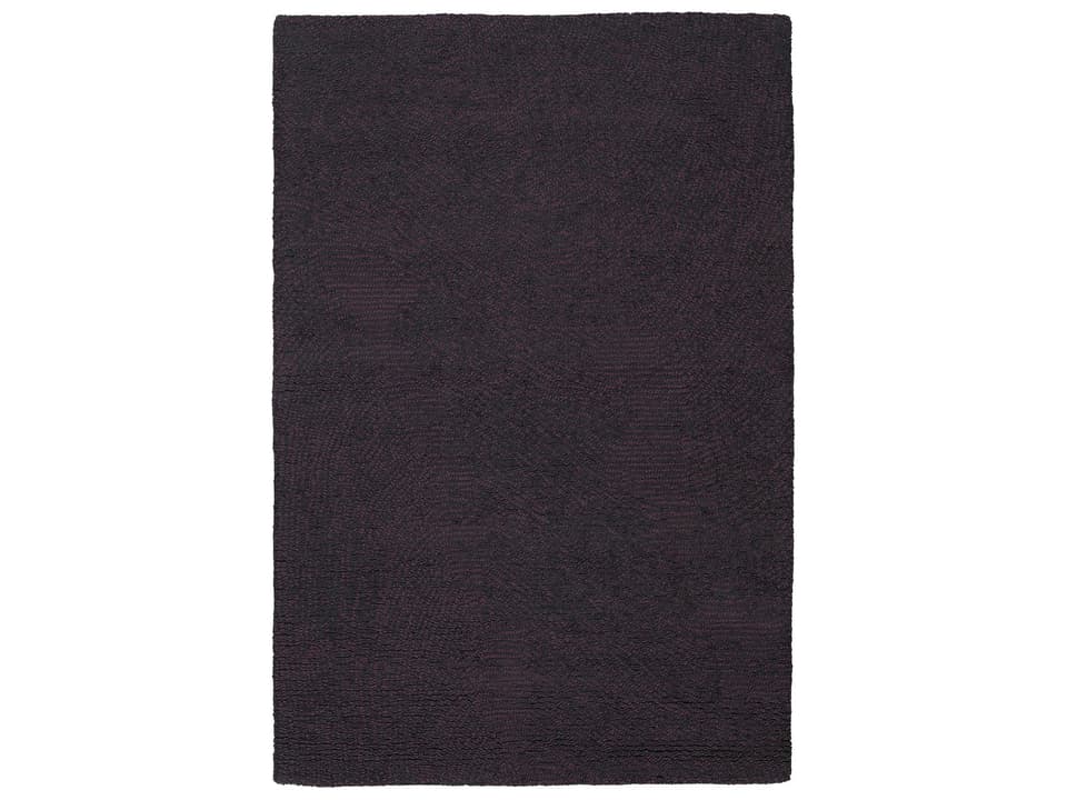 Navyan NAV-5005 Hand-Tufted Wool Area Rug in Purple Black