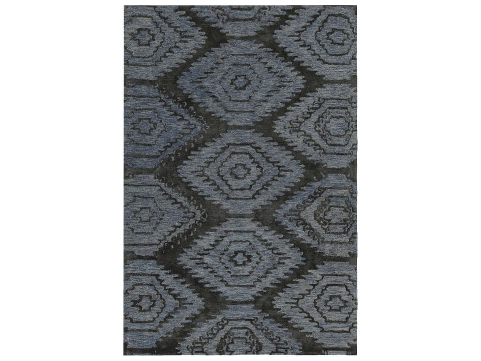 Paola Hand-Woven Jute and Viscose Area Rug in Natural Grey