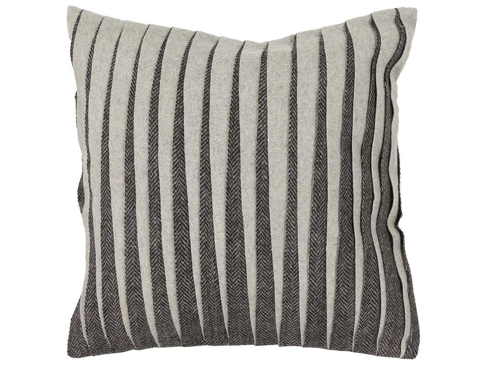 CUS-28009 Handmade Wool Throw Pillow in Solid Colors