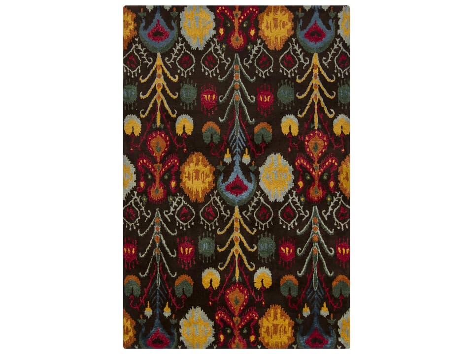Rupec Hand-Tufted Wool Viscose Area Rug Multi-Color