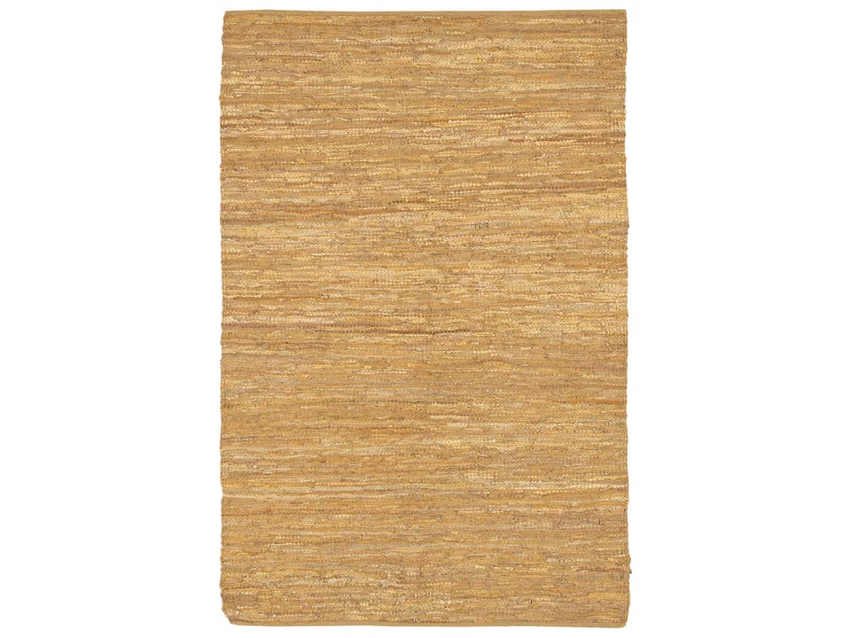 Saket Collection Hand-Woven Area Rug in Natural Multi