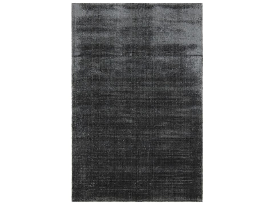 Sopris Hand Woven Art Silk Area Rug in Charcoal