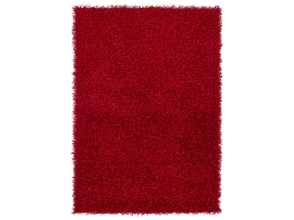 Zara ZAR-14502 Hand-Woven Polyester Shag Area Rug in Bright Hues