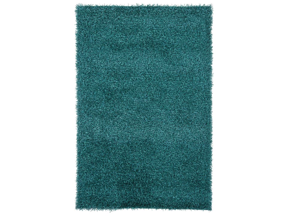 Zara Blue Hand-woven Polyester Area Rug