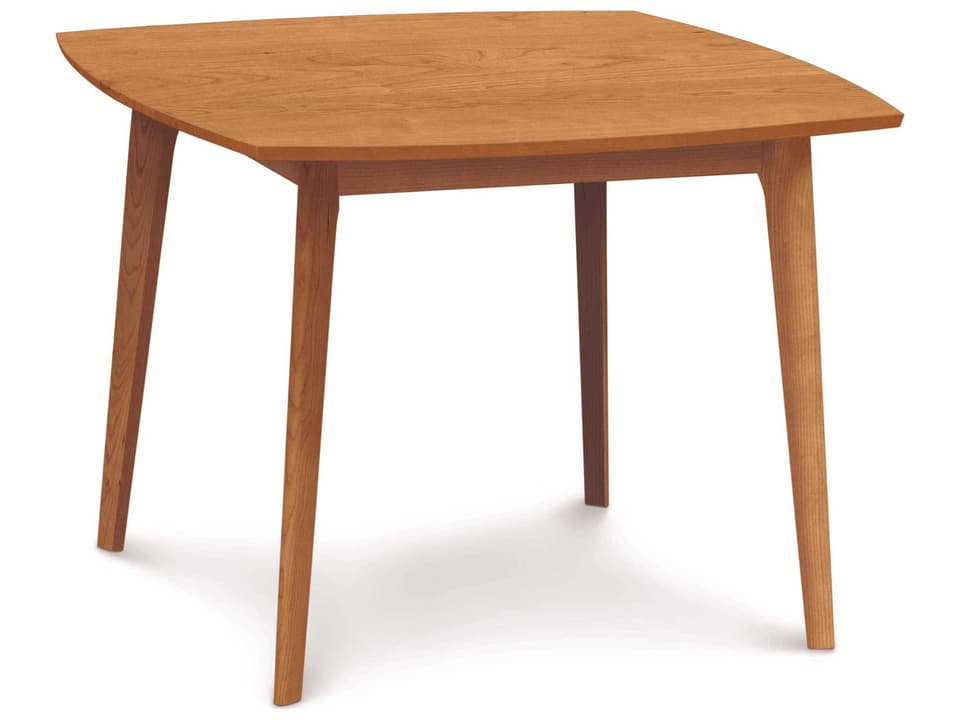 Furniture Catalina Square Dining Table Solid Wood Mid Century Modern