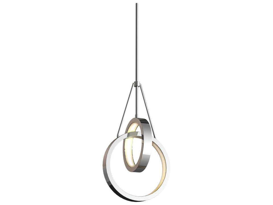 Anillo LED Ring Pendant Light in Polished Chrome