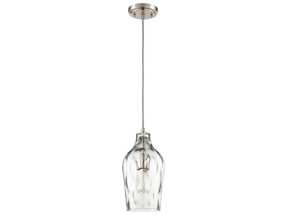 Neighborhood 1-Light Mini Pendant Light in Brushed Polished Nickel