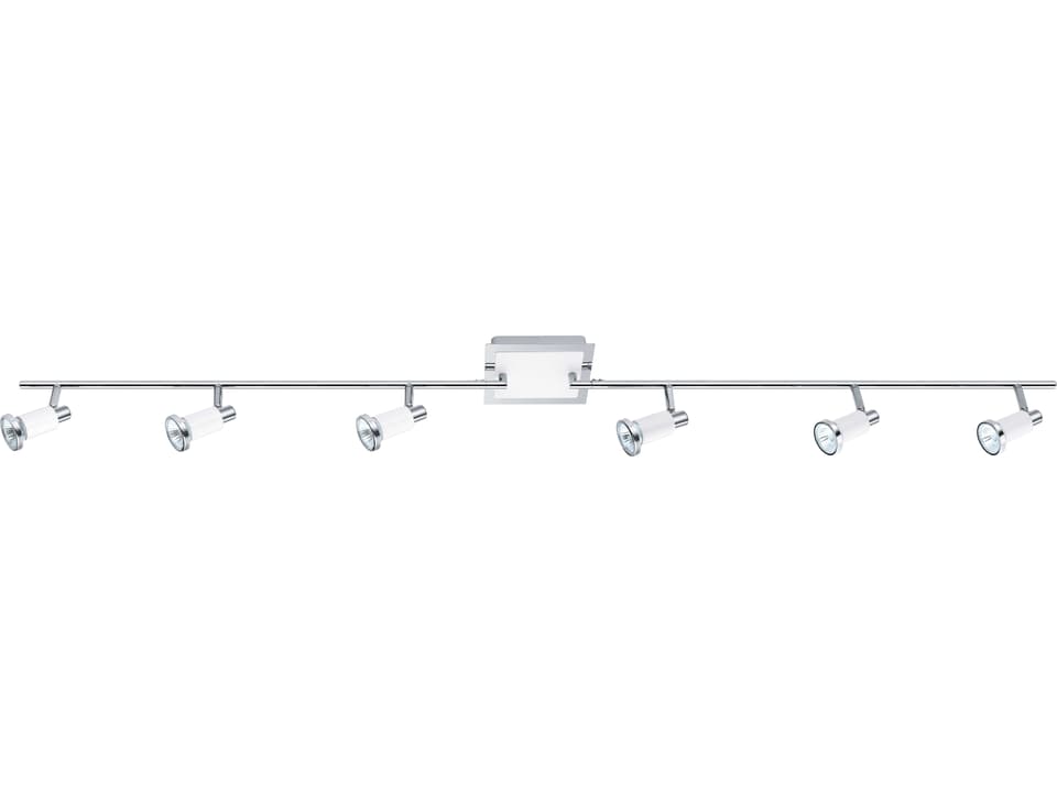 Eridan 4-Light Chrome Glossy White Track & Rail Light