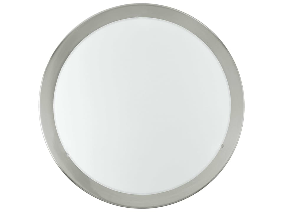 Planet 2-Light Flush Mount Ceiling Light in Matte Nickel