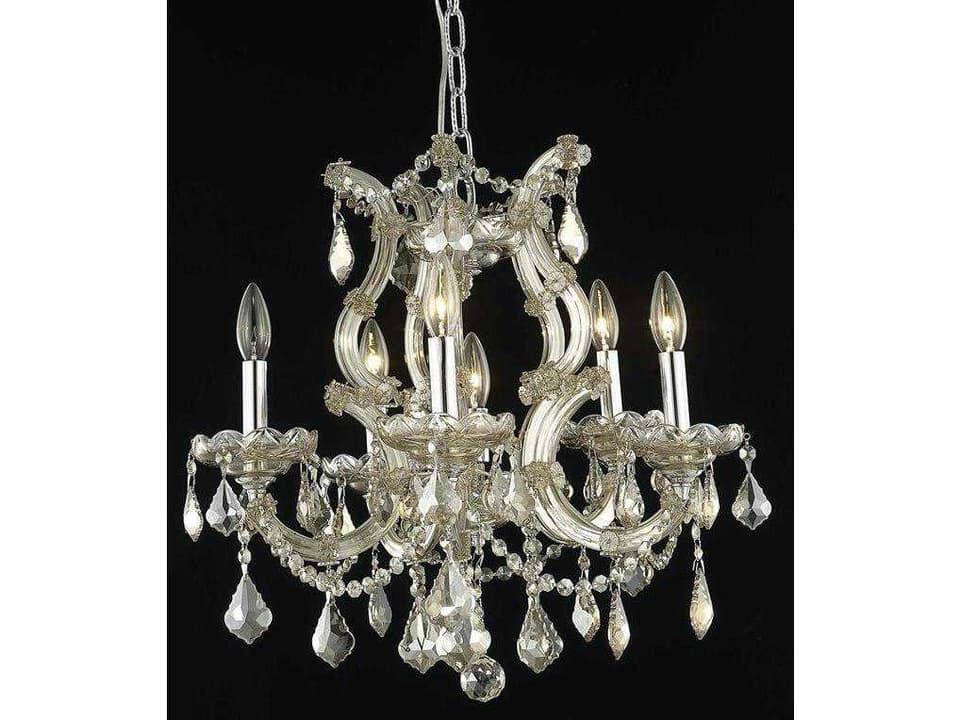 Maria Theresa 6-Light Crystal Chandelier
