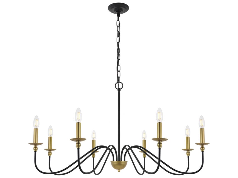 8-Light Rohan Candelabra Chandelier