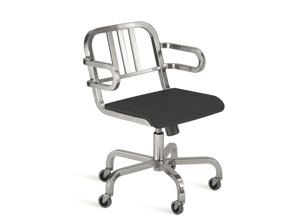 Nine-0 Swivel Office Chair by Ettore Sottsass
