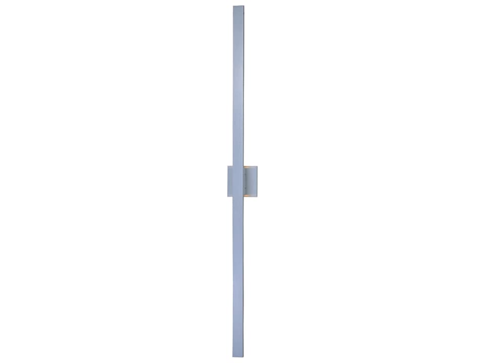 Alumilux Line LED Outdoor Wall Sconce Satin Aluminum