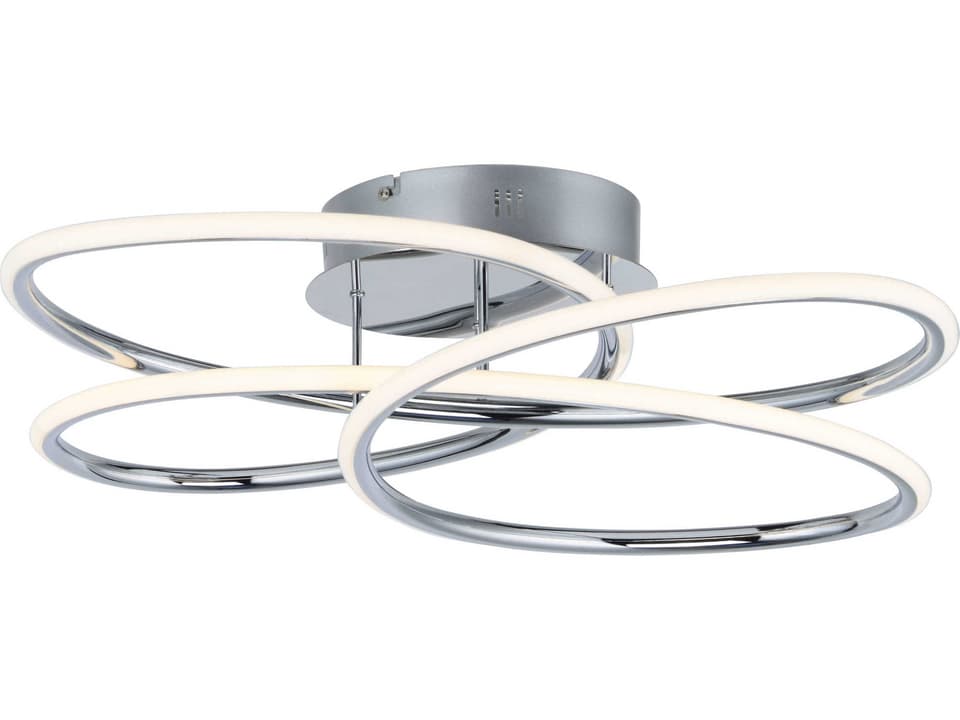 Coaster LED Semi-Flush Mount Ceiling Light Polished Chrome