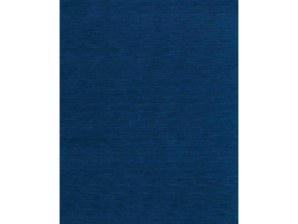 Luna Hand Woven Wool Area Rug in Tonal Blue