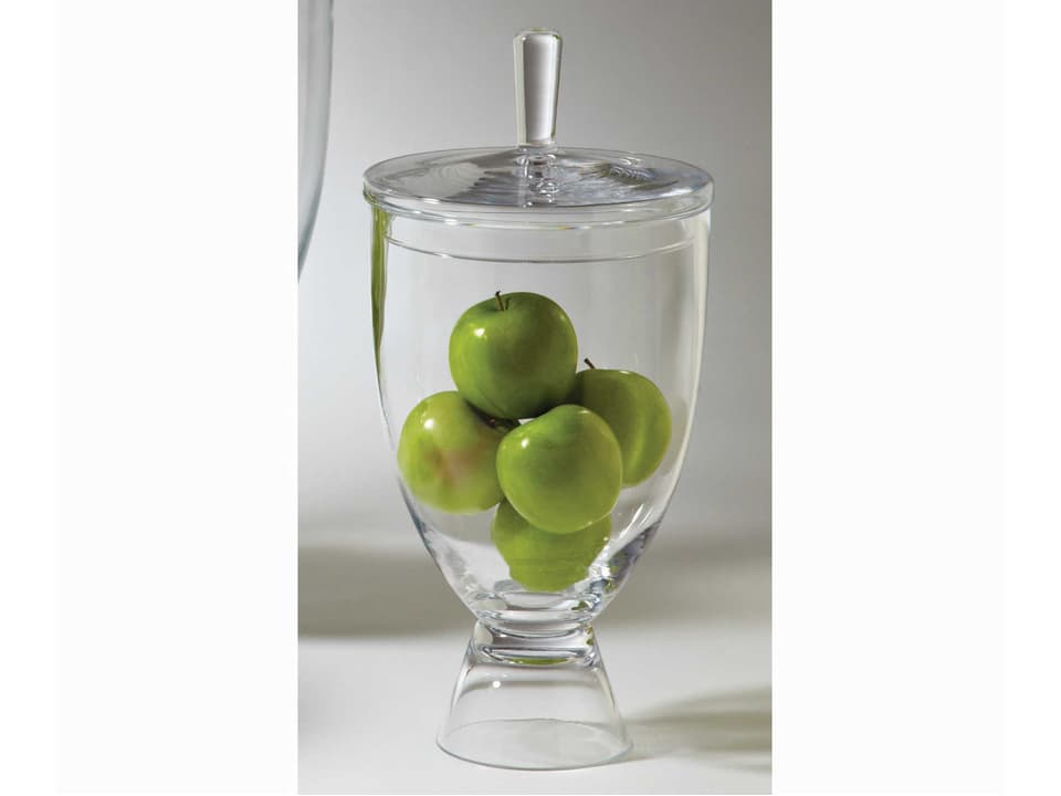 Simple Small Clear Glass Jar