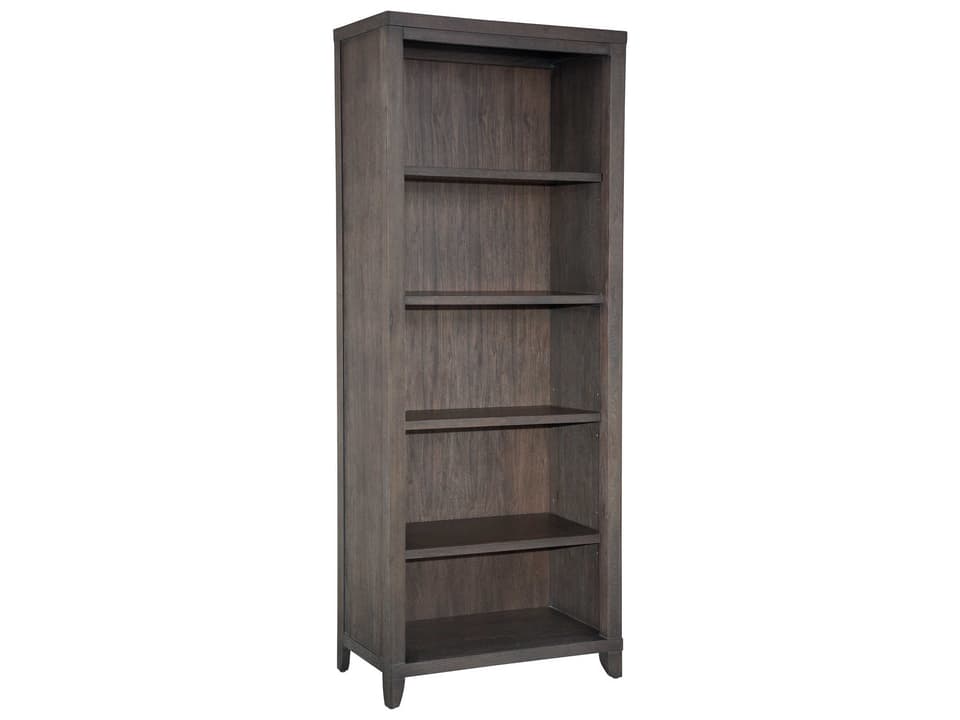 Urban Executive Wood Bookcase with 3 Adjustable Shelves