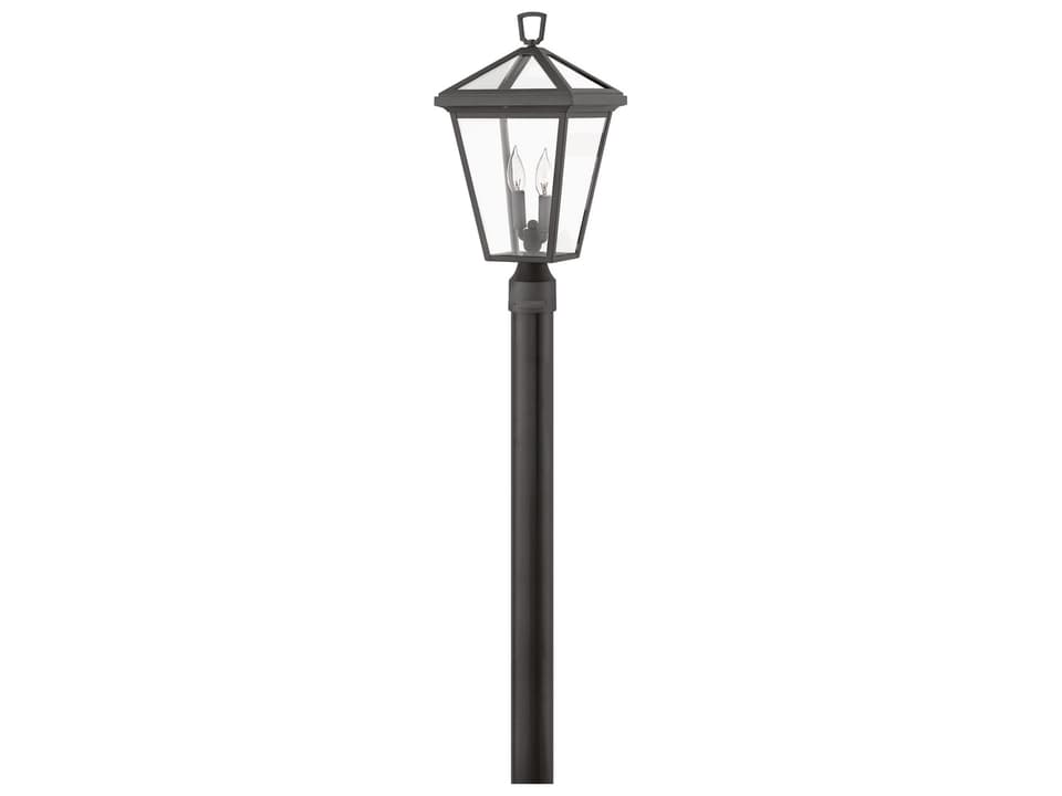 Alford Place 2-Light Outdoor Post Light in Museum Black