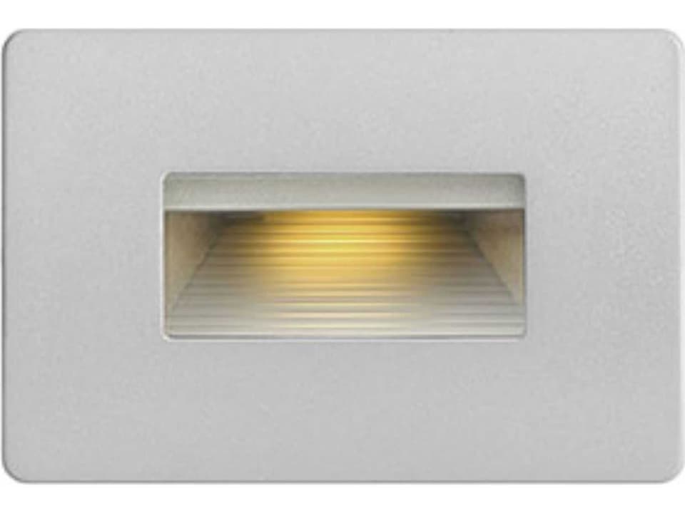 Luna LED Outdoor Step Light in Titanium Finish