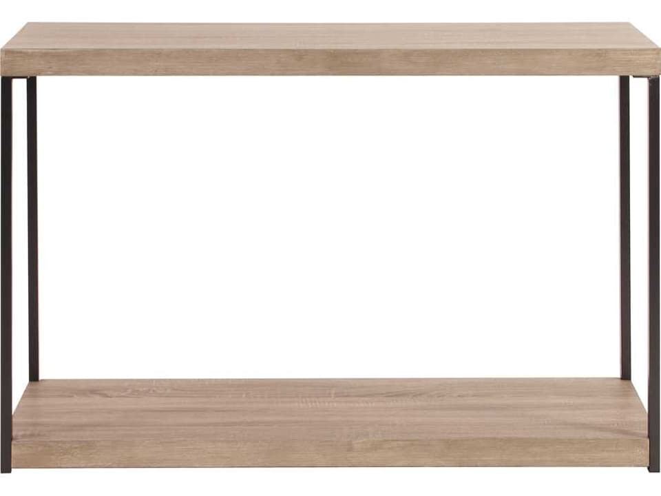 Wood And Metal Console Table Rectangular