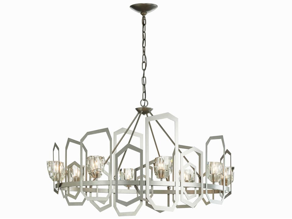 8-Light Gatsby Oval Chandelier