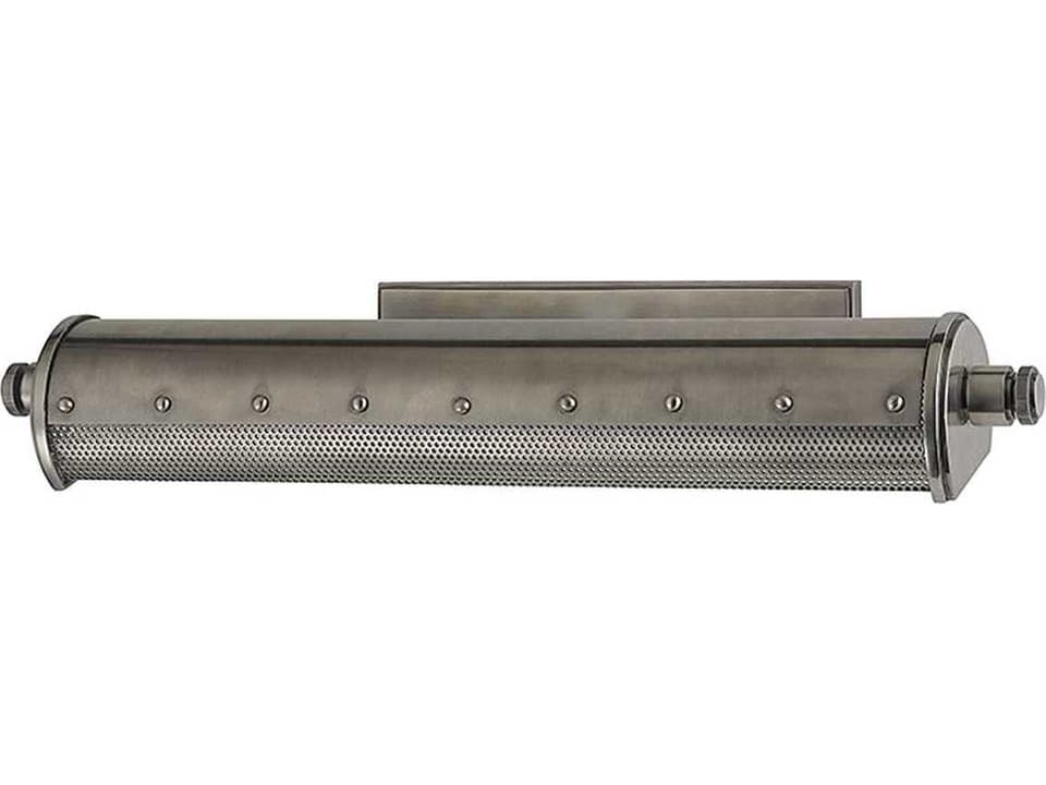 Gaines 2-Light Picture Light in Historic Nickel