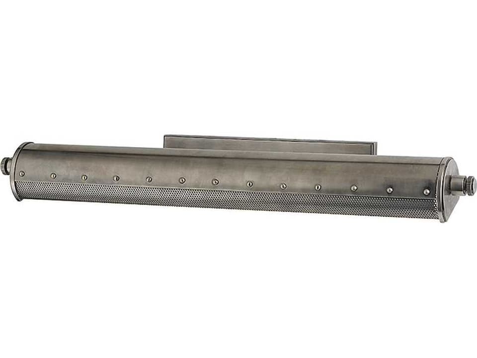 Gaines 3-Light Picture Light in Historic Nickel