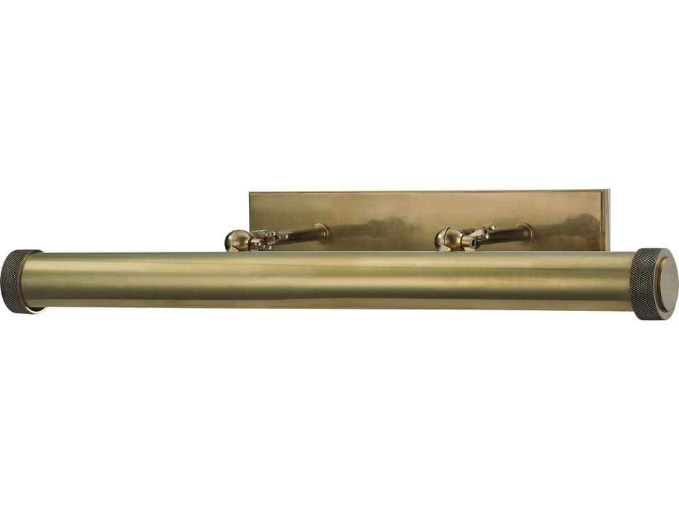 Ridgewood 3-Light Adjustable Picture Light in Aged Brass