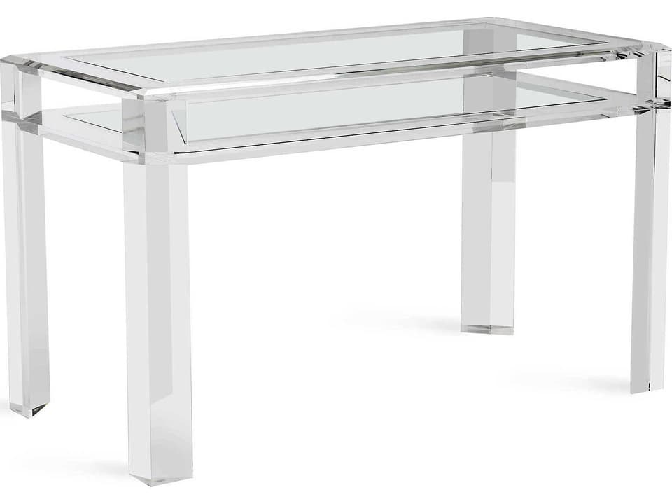 Surrey Acrylic and Glass Contemporary Desk