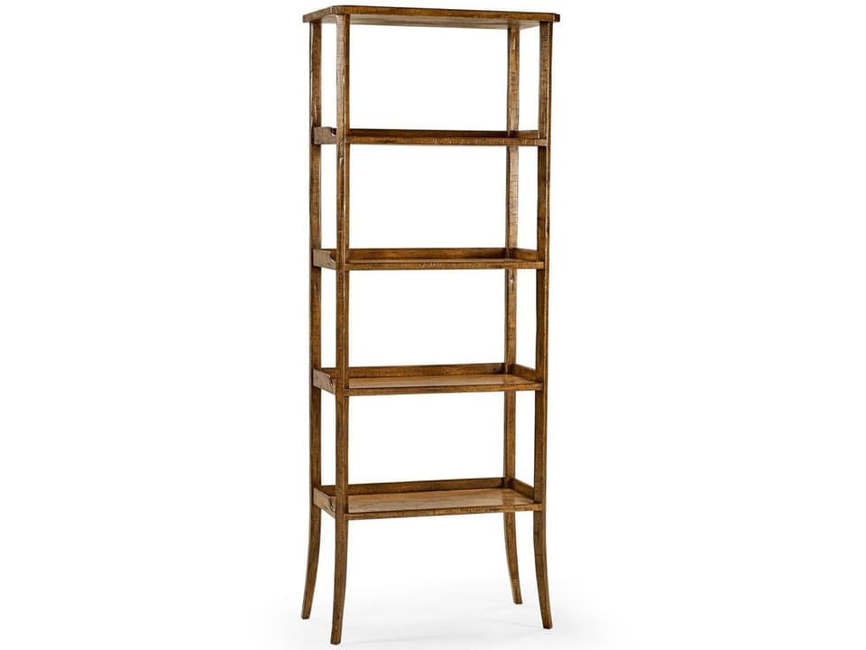 Jc Casual Accents Country Walnut Etagere