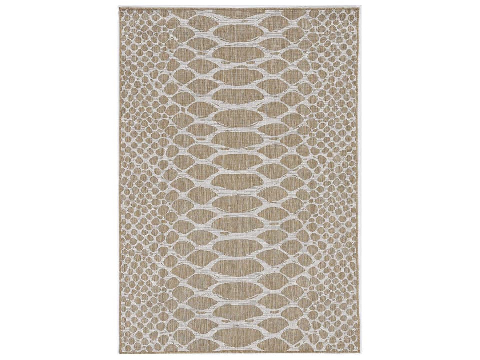 Provo Natural Elements Indoor Outdoor Area Rug in Natural