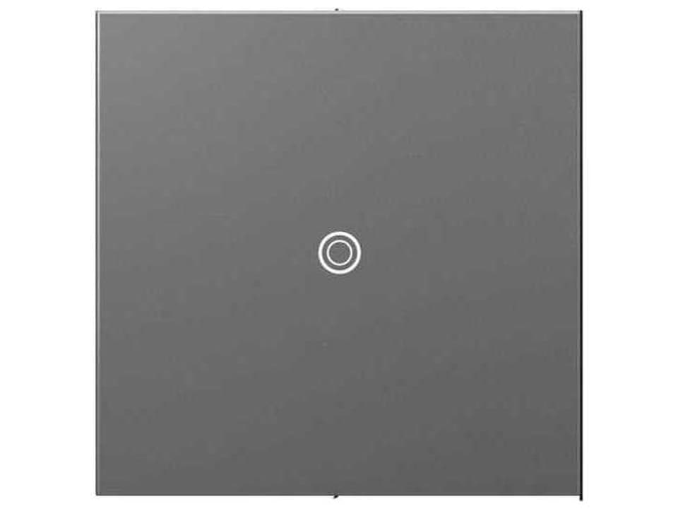 Adorne SofTap 15A Single-Pole 3-Way Switch in Magnesium with Microban