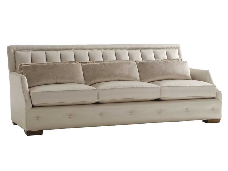 Mirage Audrey Upholstered 3-Seat Stationary Sofa