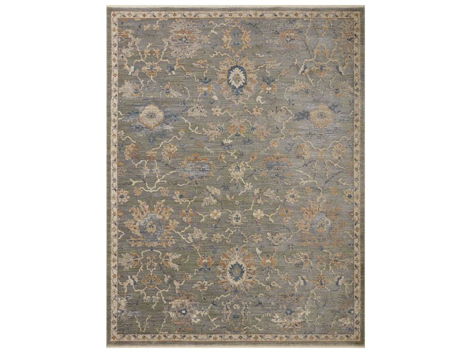 Giada GIA-03 Sage Gold Power Loomed Area Rug