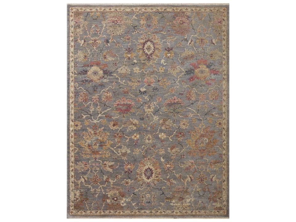 Giada GIA-03 Silver Multi Power Loomed Area Rug