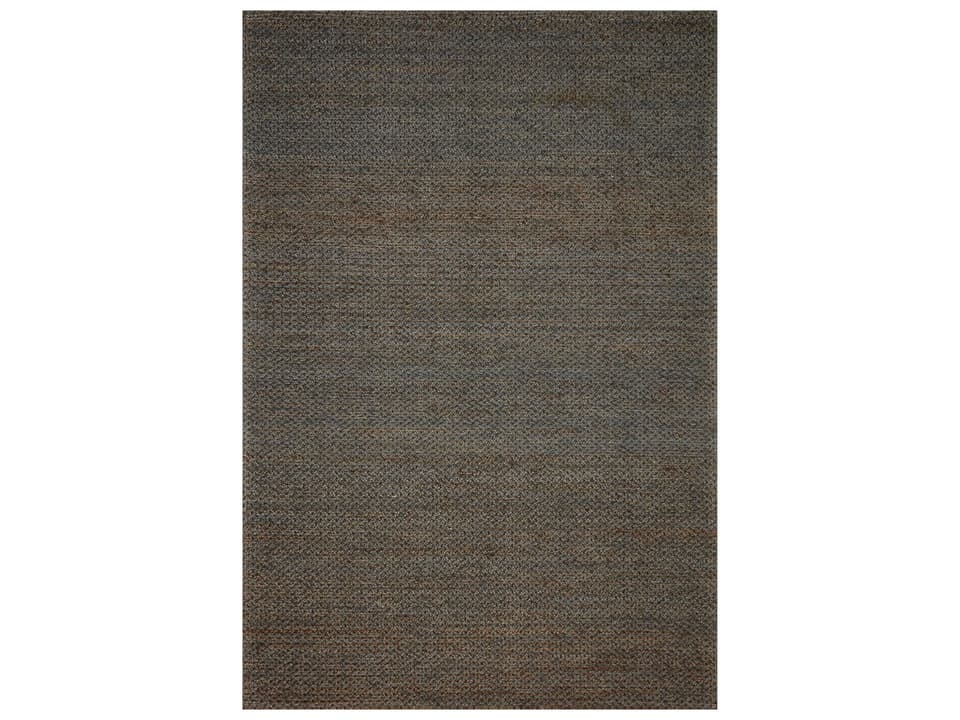Lily Handwoven Jute Area Rug in Blue