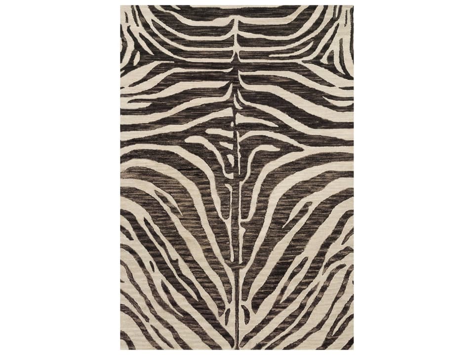 Masai MAS-01 Java Ivory Hand Hooked Wool Area Rug