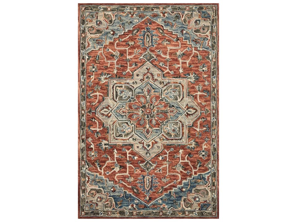 Victoria Bordered Area Rug