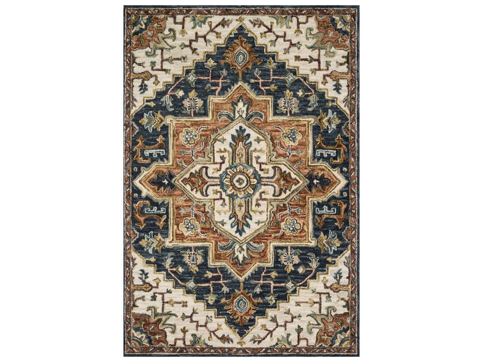 Victoria Bordered Area Rug