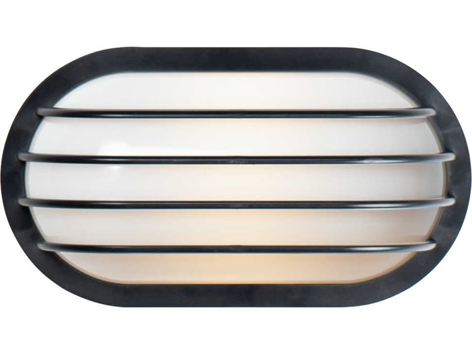 Bulwark 1-Light Outdoor Wall Sconce with Frosted Glass