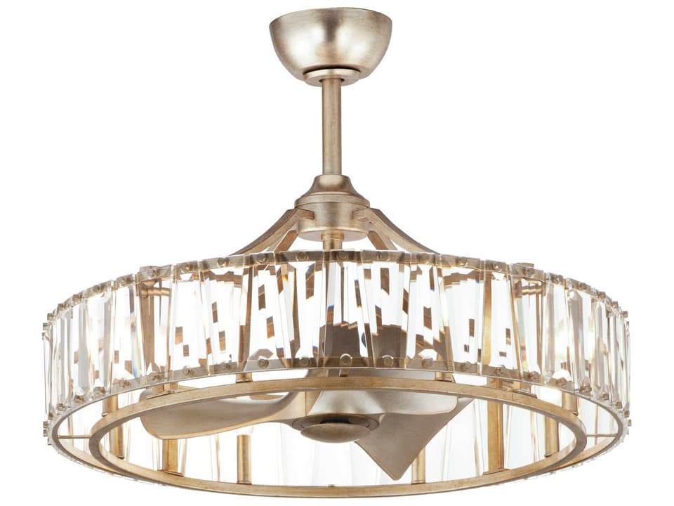 Odeon 8-Light 33" LED Ceiling Fan