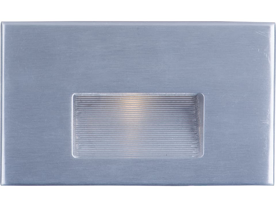 Path LED Step Light in Brushed Aluminum