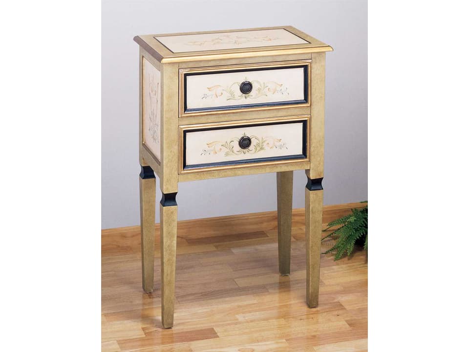 Contemporary Rectangular Wood End Table