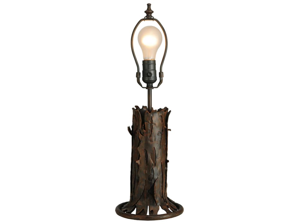 Northwood's 1-Light Table Lamp Base in Classic Rust